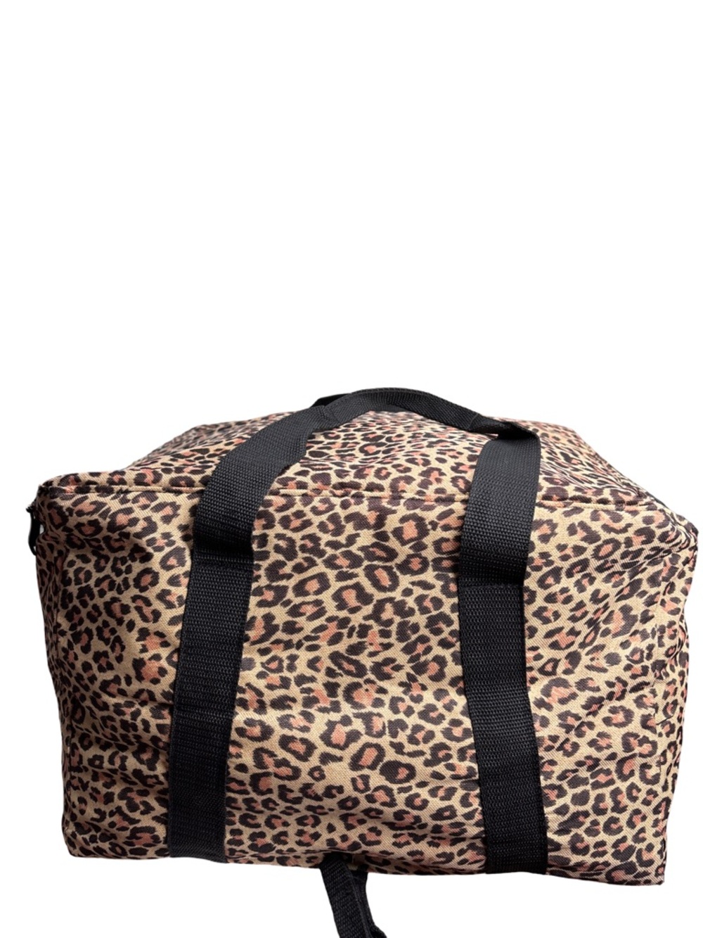 Leopard Print Insulated Trunk Organizer Bag - Picture 3 of 10